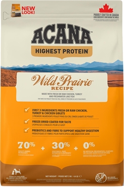 ACANA Highest Protein Dog Wild Prairie (kylling, kalkun og fisk) 2kg